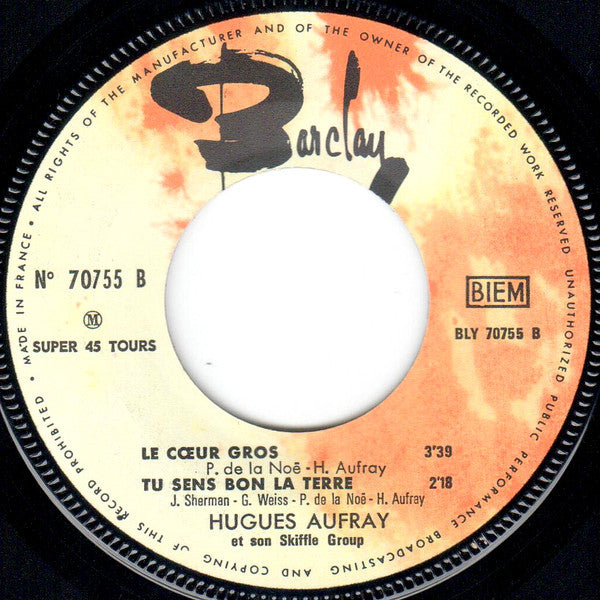 Hugues Aufray : Le Rossignol Anglais (7", EP)