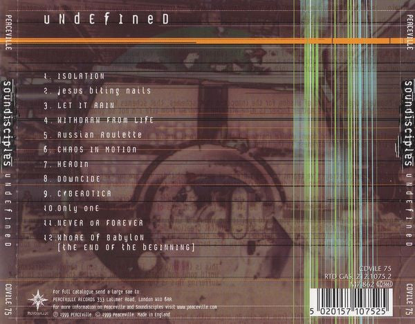 Soundisciples : Undefined (CD)
