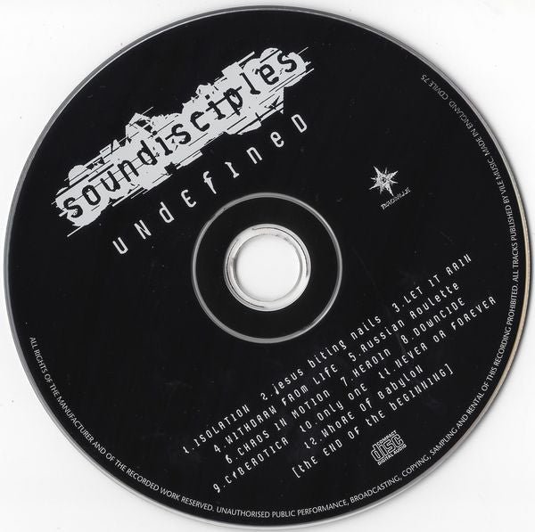 Soundisciples : Undefined (CD)