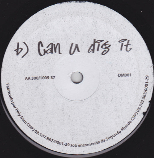 Drumagick : Checkmate / Can U Dig It (12")