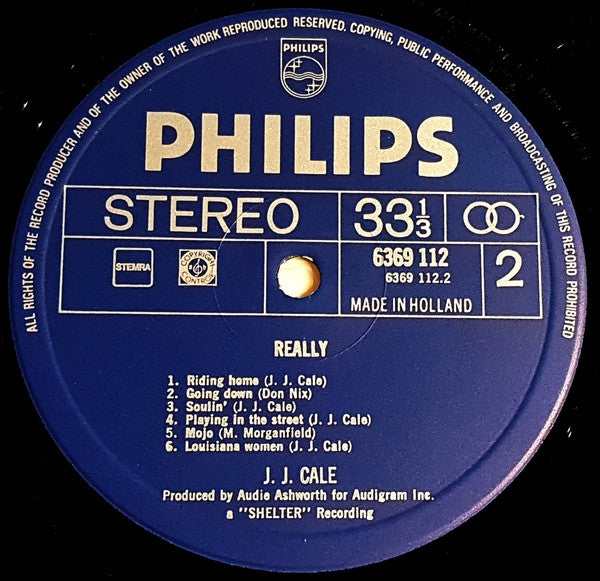 J.J. Cale : Really (LP, Album)