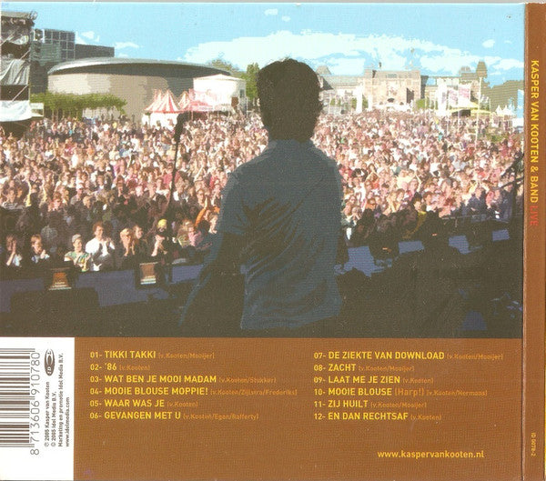 Kasper van Kooten : Live (CD, Album)
