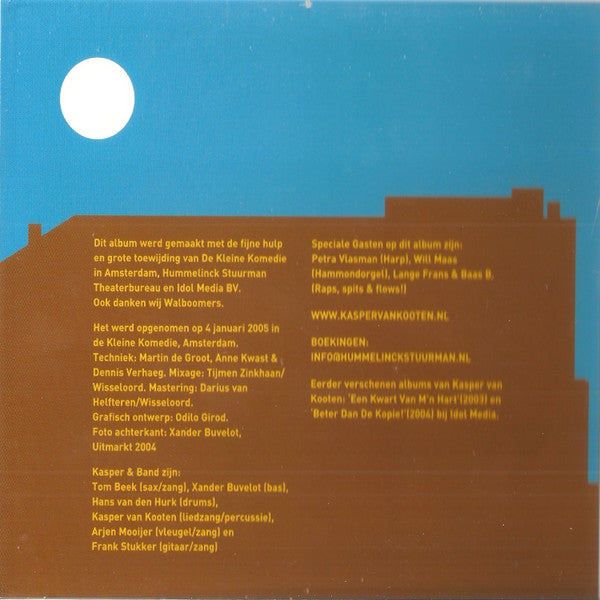 Kasper van Kooten : Live (CD, Album)