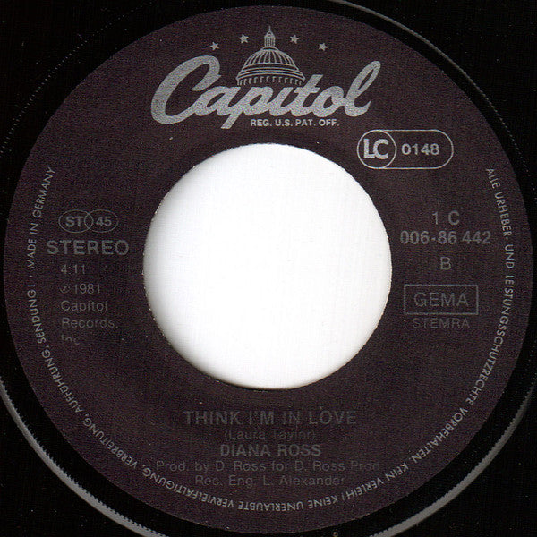 Diana Ross : Why Do Fools Fall In Love (7", Single)