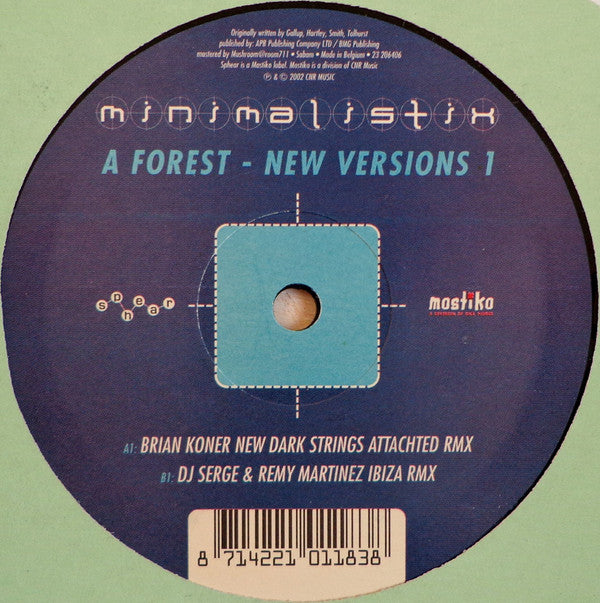 Minimalistix : A Forest - New Versions 1 (12")