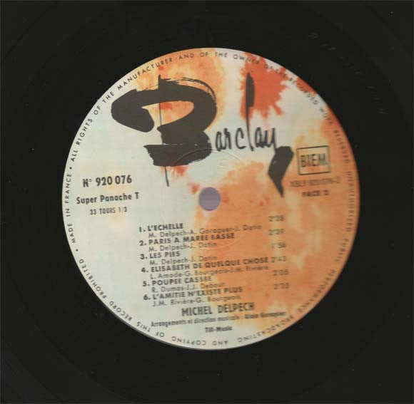 Michel Delpech : Michel Delpech (LP, Album)