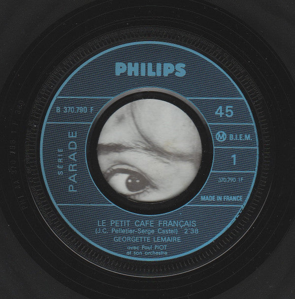 Georgette Lemaire : Let Petit Café Francais (7", Single)