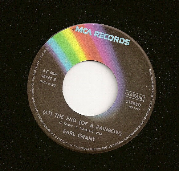 Earl Grant : Ebb Tide / (At) The End (Of A Rainbow) (7", Single, RE)