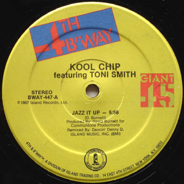 Kool Chip Featuring Toni Smith : Jazz It Up (12", Hau)