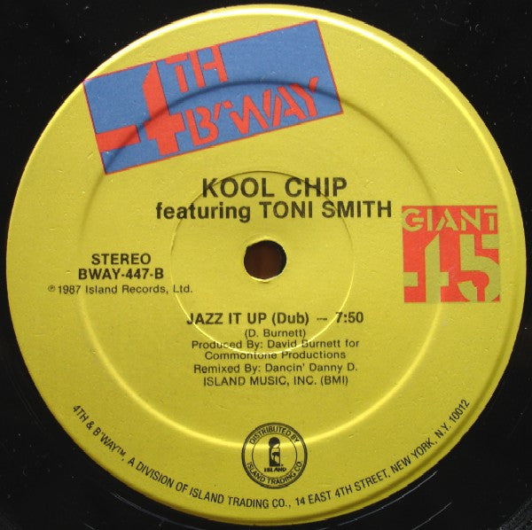 Kool Chip Featuring Toni Smith : Jazz It Up (12", Hau)
