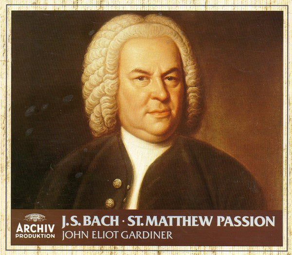 J.S. Bach* - John Eliot Gardiner : St. Matthew Passion = Matthäus-Passion = Passion Selon St Matthieu (3xCD, RE + Box)