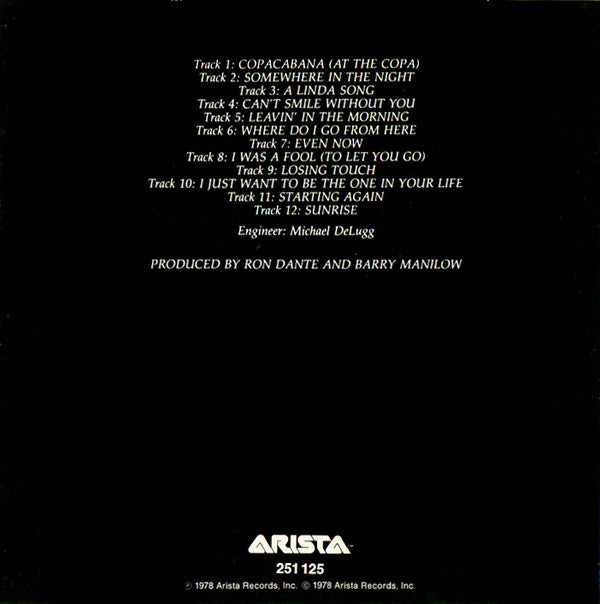 Barry Manilow : Even Now (CD, Album, RE)