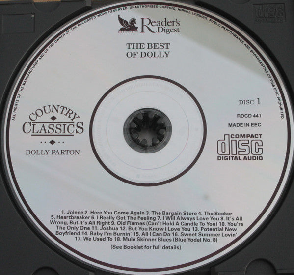 Dolly Parton : Country Classics (3xCD, Comp)