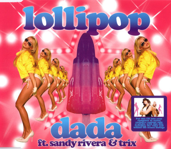 Dada Ft. Sandy Rivera & Trix (8) : Lollipop (CD, Single)