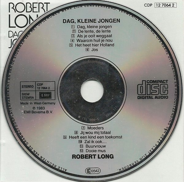 Robert Long : Dag Kleine Jongen (CD, Album, RE)