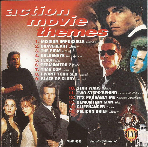 Unknown Artist : Action Movie Themes (CD, Album, RM)