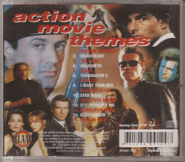 Unknown Artist : Action Movie Themes (CD, Album, RM)