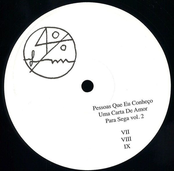 Pessoas Que Eu Conheço : Uma Carta de Amor Para SEGA Vol. 2 (12", EP)