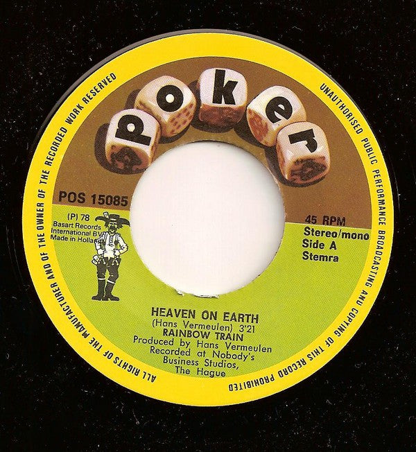 Rainbow Train : Heaven On Earth (7", Single)