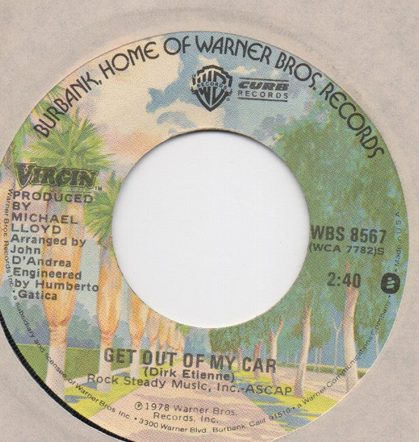 Virgin (7) : Here Comes My Baby (7", Single)