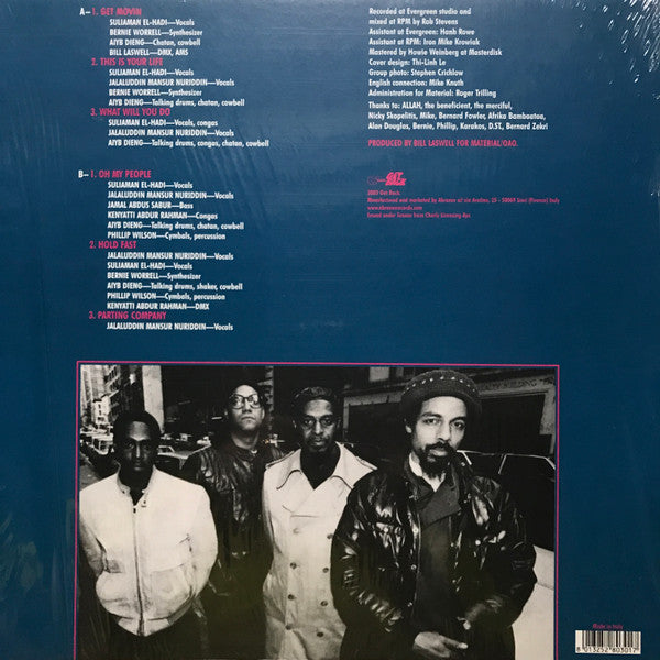 The Last Poets : Oh My People (LP, Album, RE, 180)