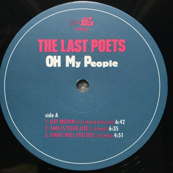 The Last Poets : Oh My People (LP, Album, RE, 180)