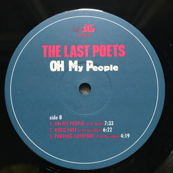 The Last Poets : Oh My People (LP, Album, RE, 180)