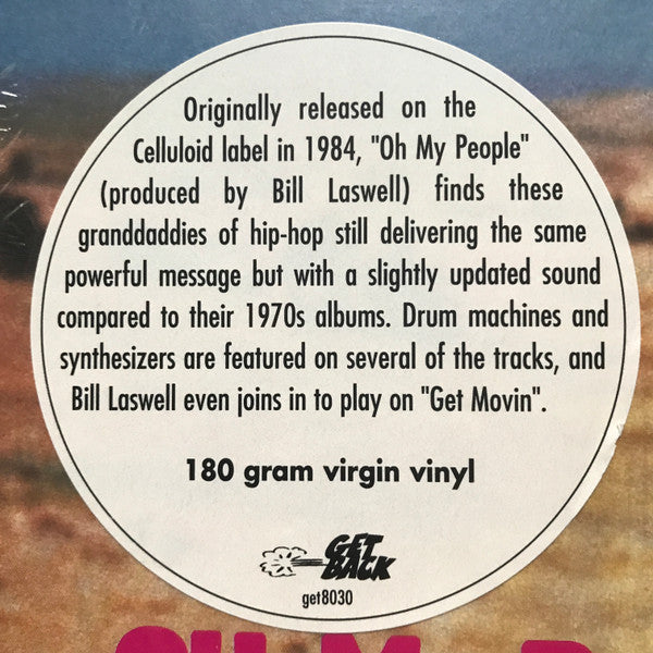 The Last Poets : Oh My People (LP, Album, RE, 180)