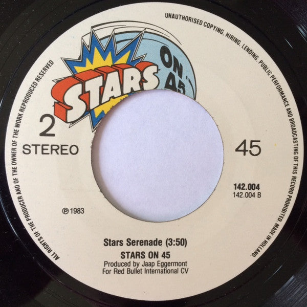 Stars On 45 : Proudly Presents The Star Sisters (7", Single)
