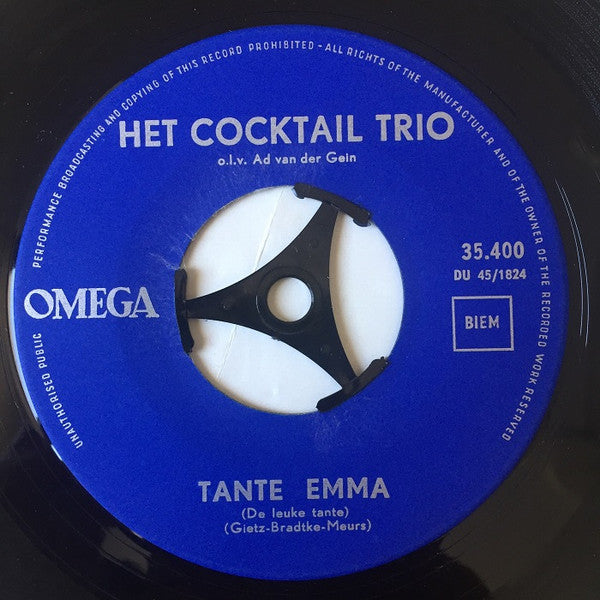 Cocktail Trio : Tante Emma (7", Single)