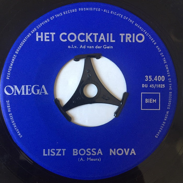 Cocktail Trio : Tante Emma (7", Single)