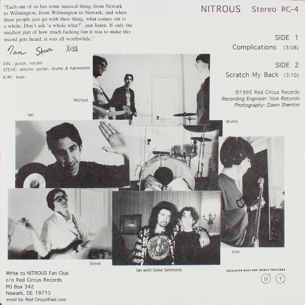 Nitrous (7) : A Record (7")