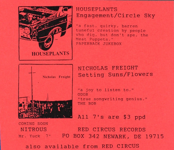 Nitrous (7) : A Record (7")