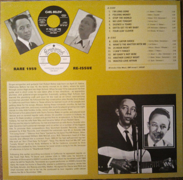 Carl Belew : I'm Long Gone (LP, Comp)