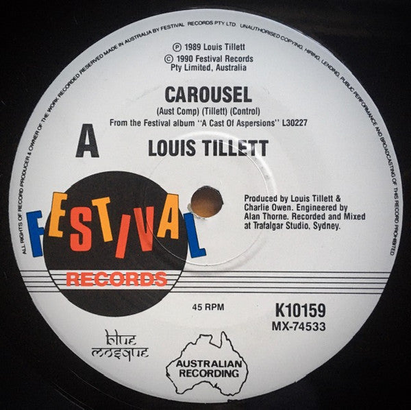 Louis Tillett : Carousel (7", Single)