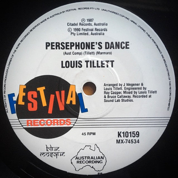 Louis Tillett : Carousel (7", Single)