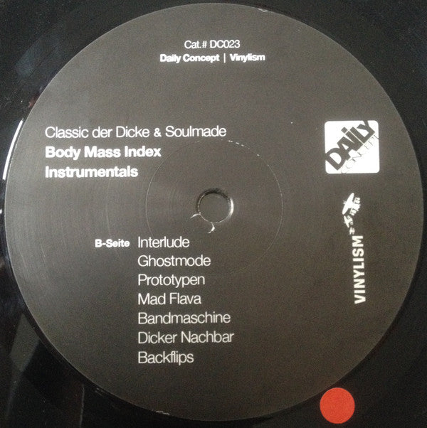 Mista Classic (2) & Soulmade (2) : Body Mass Index Instrumentals (LP, Album, Ltd)