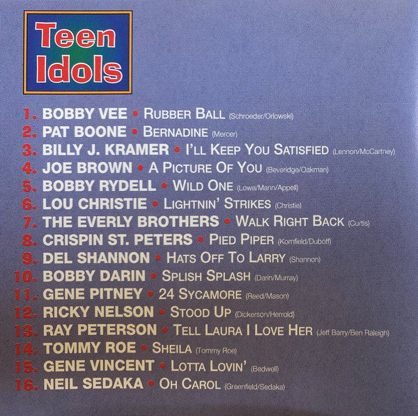 Various : Teen Idols (CD, Comp)