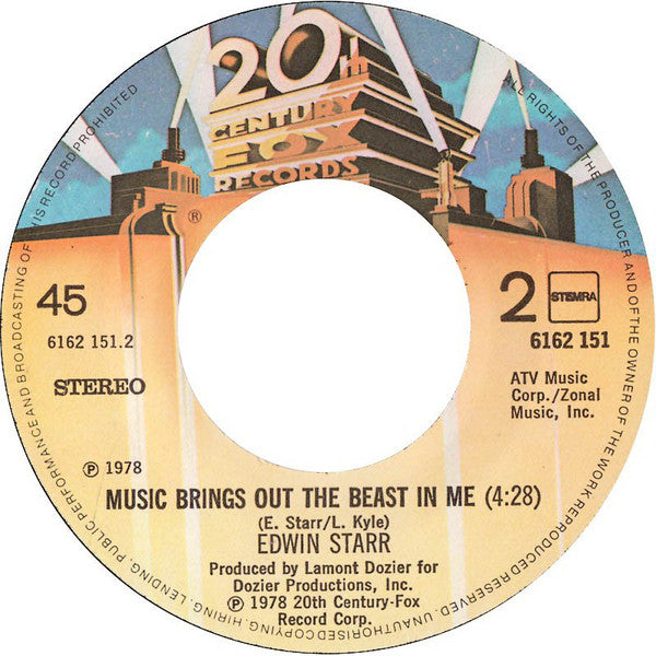 Edwin Starr : Contact (7", Single)