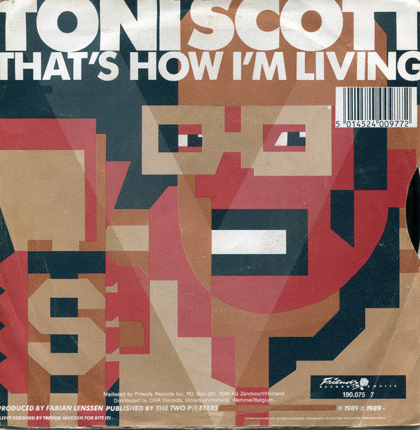 Tony Scott : That's How I'm Living / The Chief (7", Single)