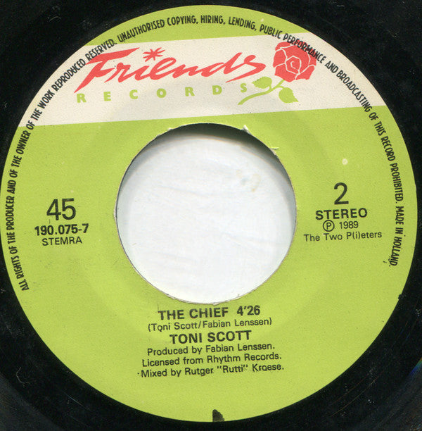Tony Scott : That's How I'm Living / The Chief (7", Single)