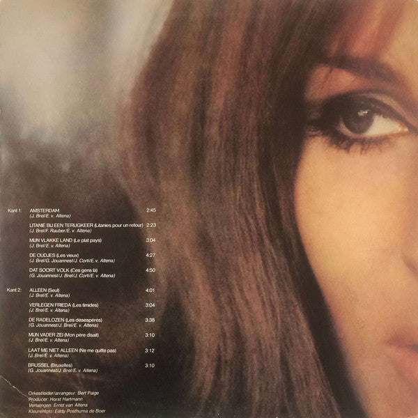 Liesbeth List : Zingt Jacques Brel (LP, Album, Gat)