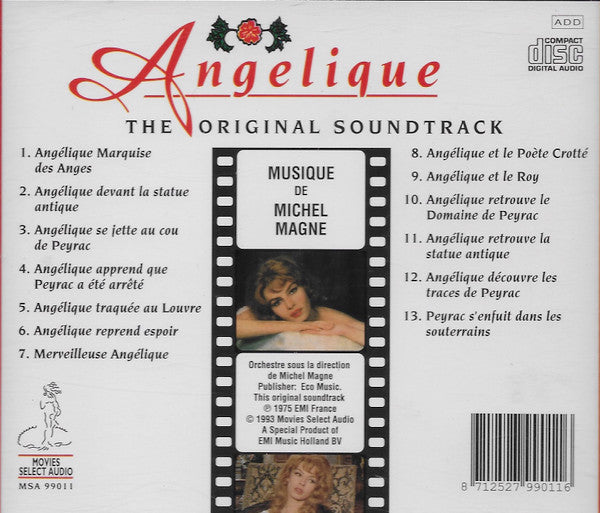 Michel Magne : Angelique (CD, Album)
