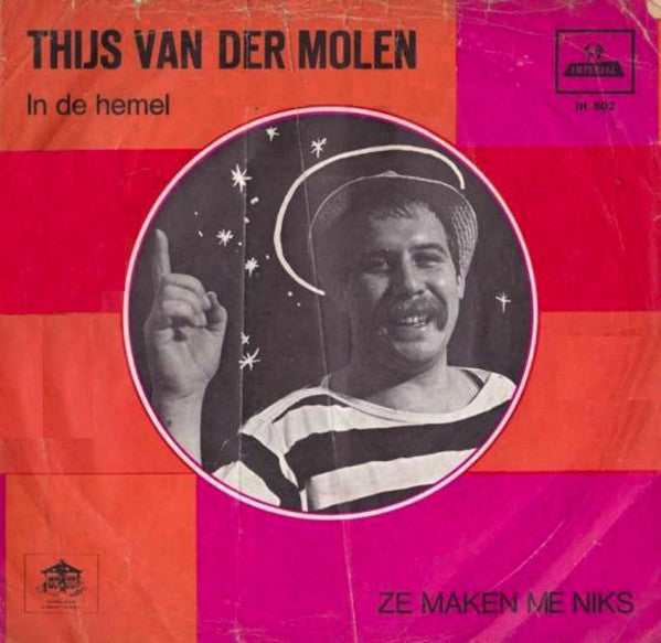 Thijs Van Der Molen : In De Hemel (7", Single, Mono)