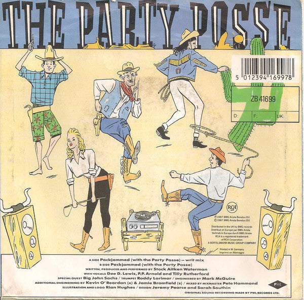 Stock, Aitken & Waterman : Packjammed With The Party Posse (7", Single)
