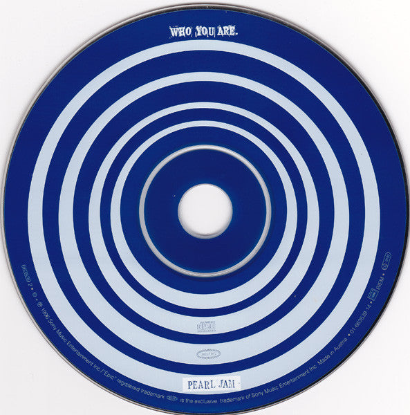 Pearl Jam : Who You Are (CD, Maxi, Dig)