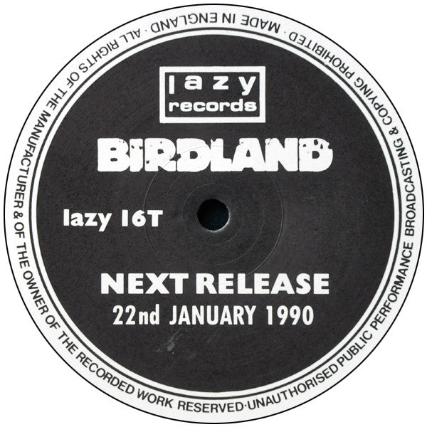 Birdland (2) : Live (12", S/Sided, Ltd)