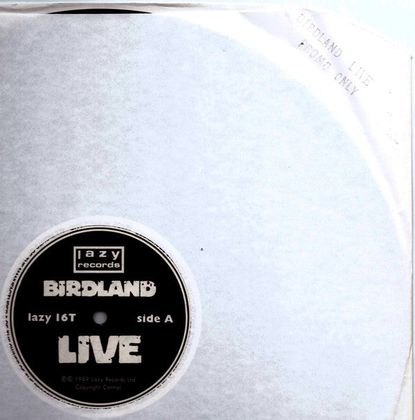 Birdland (2) : Live (12", S/Sided, Ltd)