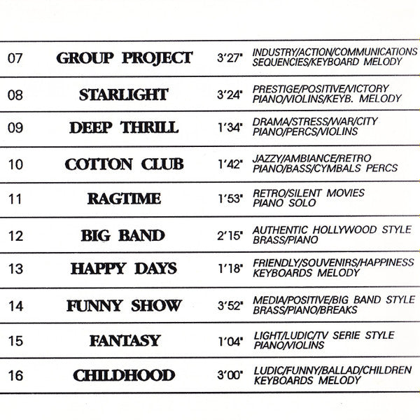 Philippe Geny : Soundtrack (CD)