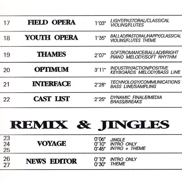 Philippe Geny : Soundtrack (CD)